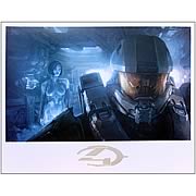 Halo 4 Master Chief and Cortana Guardian Lithograph Print